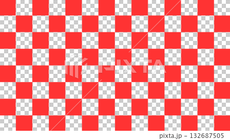 Japanese pattern checkered frame background illustration, horizontal, red and white, vector png Japanese pattern checkered frame background illustration, horizontal, red and white, vector png 132687505