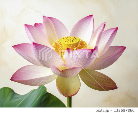 蓮の花　AI生成画像　 132687860