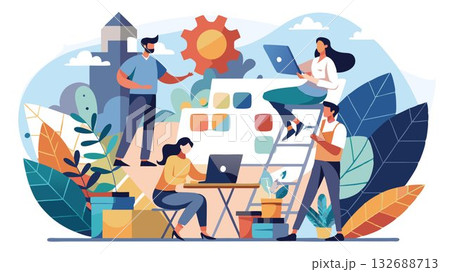 Many activities encourage creativity, problem-solving, and teamwork, fostering essential life skills. 132688713