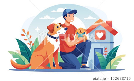 Adopting a rescue pet is a deeply rewarding experience, offering unconditional love and companionship. Adopting a rescue pet is a deeply rewarding experience, offering unconditional love and companionship. 132688719
