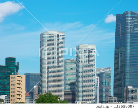 広尾から望む秋の麻布・六本木方面 　都市景観（2025年10月） 132689097