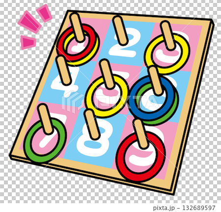 Ring toss toy Ring toss toy 132689597