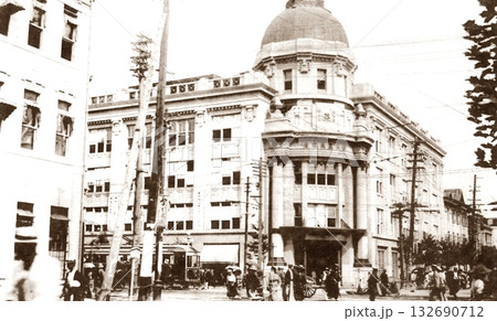 古写真 1918-1923年 東京 白木屋呉服店 日本橋本店 古写真 1918-1923年 東京 白木屋呉服店 日本橋本店 132690712