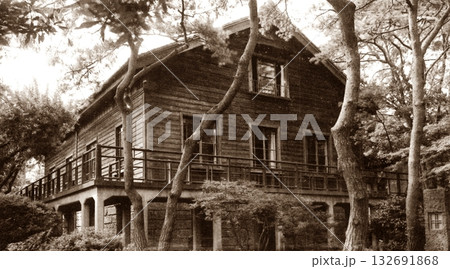 古写真　1933-1945年　東京　旧乃木邸（乃木公園） 132691868