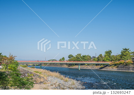 宇治川　朝霧橋　京都府宇治市 132693247