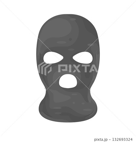 Illustration of thief mask 132693324