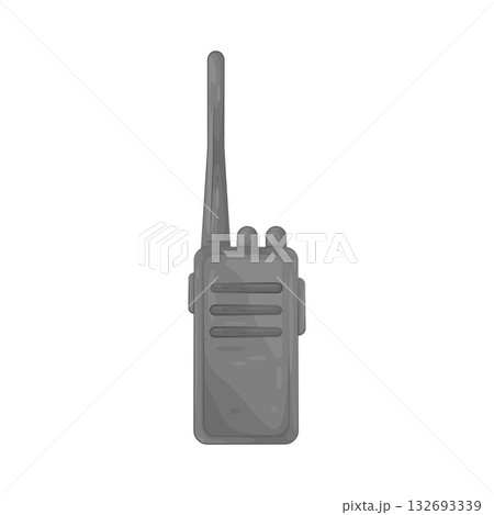 Illustration of walkie talkie 132693339