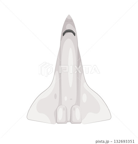 Illustration of space shuffle fighter Illustration of space shuffle fighter 132693351
