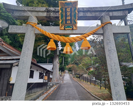鳥居と参道 132693453