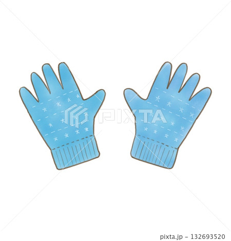 手袋のイラスト 132693520