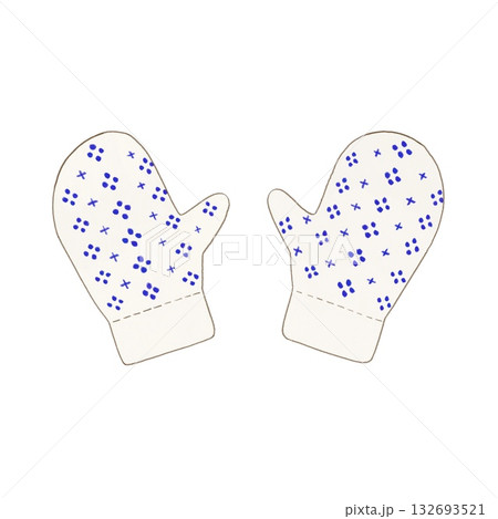 手袋のイラスト 132693521