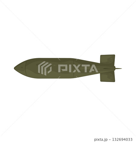 Illustration of nuclear bomb Illustration of nuclear bomb 132694033