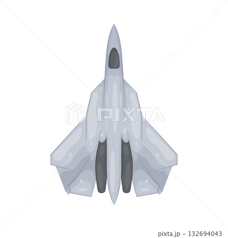 Illustration of fighter jet Illustration of fighter jet 132694043