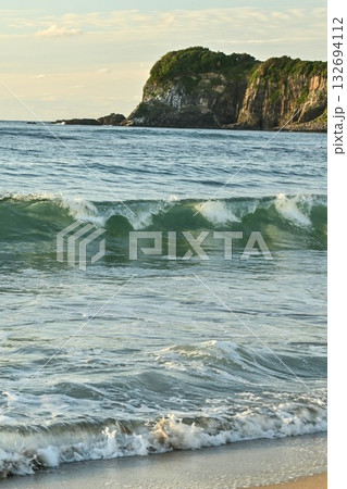 初秋の能登の海岸 132694112