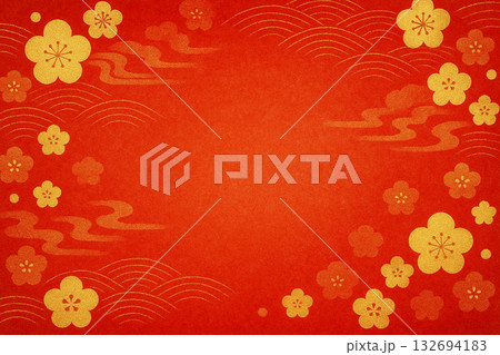 柔らかな梅の調べ 132694183