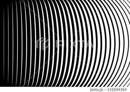 Striped gradient background with abstract gradation of thick and bold vertical lines. Geometric halftone parallel monochromatic bg. Striped gradient background with abstract gradation of thick and bold vertical lines. Geometric halftone parallel monochromatic bg. 132694364