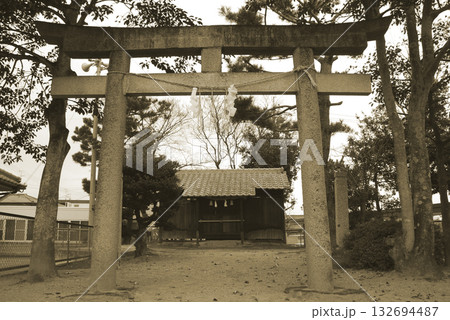 鳥居のある風景 鳥居のある風景 132694487