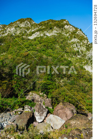 小滝川ヒスイ峡 明星山 小滝川ヒスイ峡 明星山 132694728