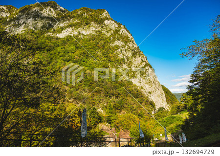小滝川ヒスイ峡 明星山 小滝川ヒスイ峡 明星山 132694729