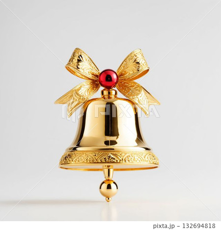 黄金のクリスマスベル 132694818