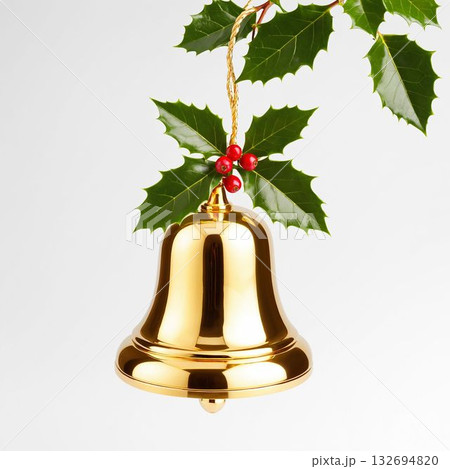 黄金のクリスマスベル 132694820