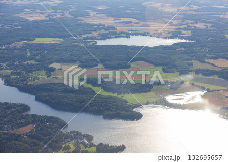 フィンランド、ヘルシンキ近郊の風景 フィンランド、ヘルシンキ近郊の風景 132695657