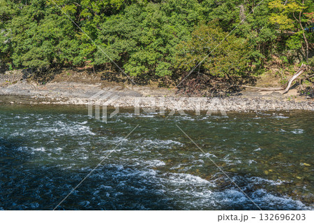 宇治川風景　京都府宇治市 132696203
