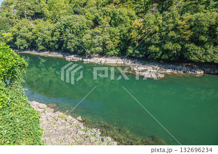 宇治川風景　京都府宇治市 132696234