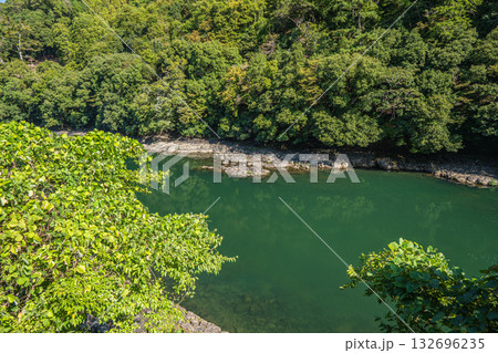 宇治川風景　京都府宇治市 132696235