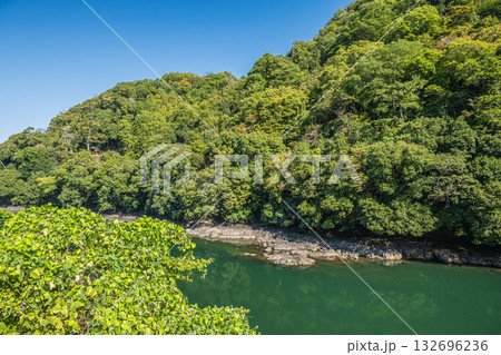 宇治川風景 京都府宇治市 宇治川風景 京都府宇治市 132696236