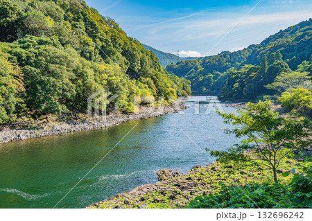 宇治川風景 京都府宇治市 宇治川風景 京都府宇治市 132696242