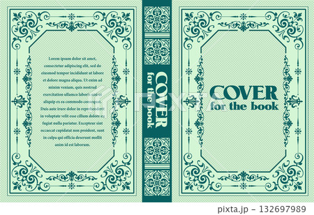 This elegant book cover design is perfect for a classic novel or historical fiction This elegant book cover design is perfect for a classic novel or historical fiction 132697989
