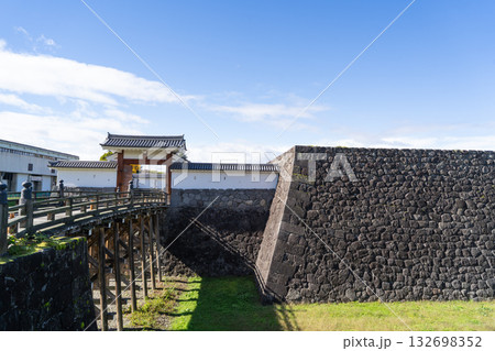 山形城(霞城)の本丸一文字門 山形城(霞城)の本丸一文字門 132698352