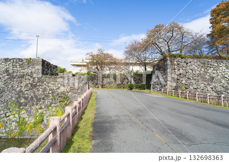 山形城（霞城）の二ノ丸南追手門 132698363