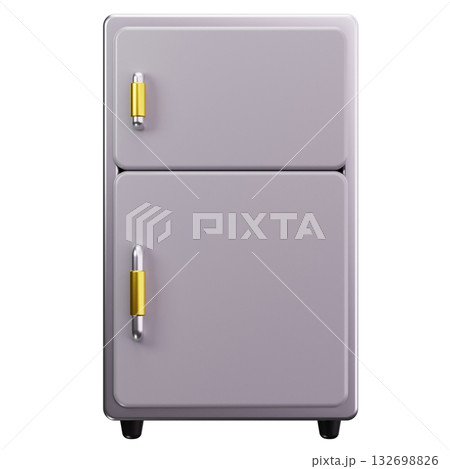 Silver Home Refrigerator 132698826