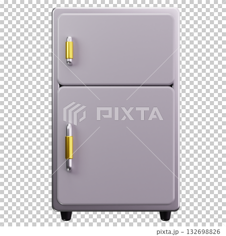 Silver Home Refrigerator 132698826