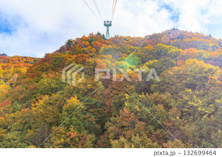 紅葉見頃な山形蔵王高原 132699464