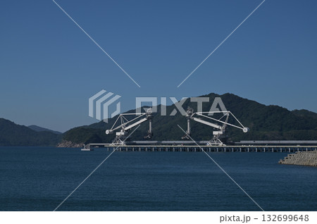 日本一の水深を持つ公共桟橋①(山口県下松市) 日本一の水深を持つ公共桟橋①(山口県下松市) 132699648