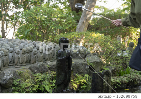 鎌倉長谷寺水かけ地蔵 鎌倉長谷寺水かけ地蔵 132699759