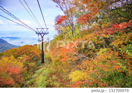 紅葉見頃な安達太良山 紅葉見頃な安達太良山 132700079