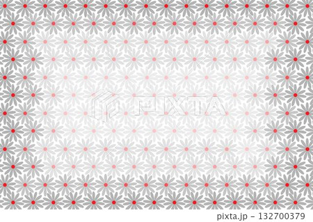 Floral seamless pattern with red and grey color palette doodle design on white background vector illustration with copy space Floral seamless pattern with red and grey color palette doodle design on white background vector illustration with copy space 132700379