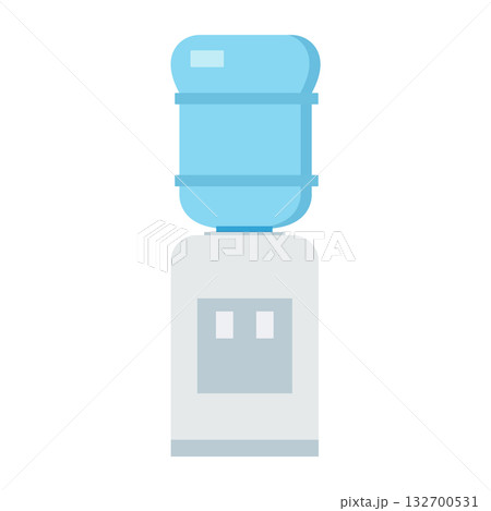 Isolated Water Dispenser Graphic 132700531