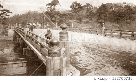 古写真 1926-1933年 東京 赤坂見附の弁慶橋 古写真 1926-1933年 東京 赤坂見附の弁慶橋 132700739