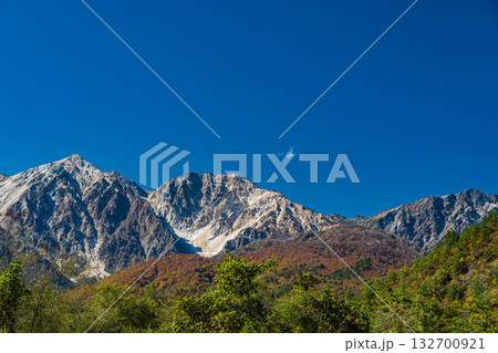 秋の白馬三山 秋の白馬三山 132700921