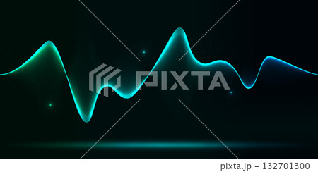 bluish green color wavy abstract seamless lines pattern background, technology innovation bluish green color wavy abstract seamless lines pattern background, technology innovation 132701300