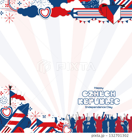 Celebration of the national holiday of independence Czech Celebration of the national holiday of independence Czech 132701302