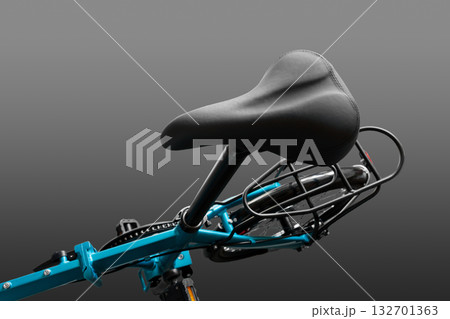 Bicycle saddle black. 132701363