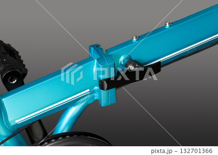 Folding bicycle frame. Folding bicycle frame. 132701366