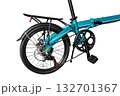 Folding compact bike. 132701367