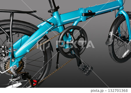 Folding bicycle frame. Folding bicycle frame. 132701368
